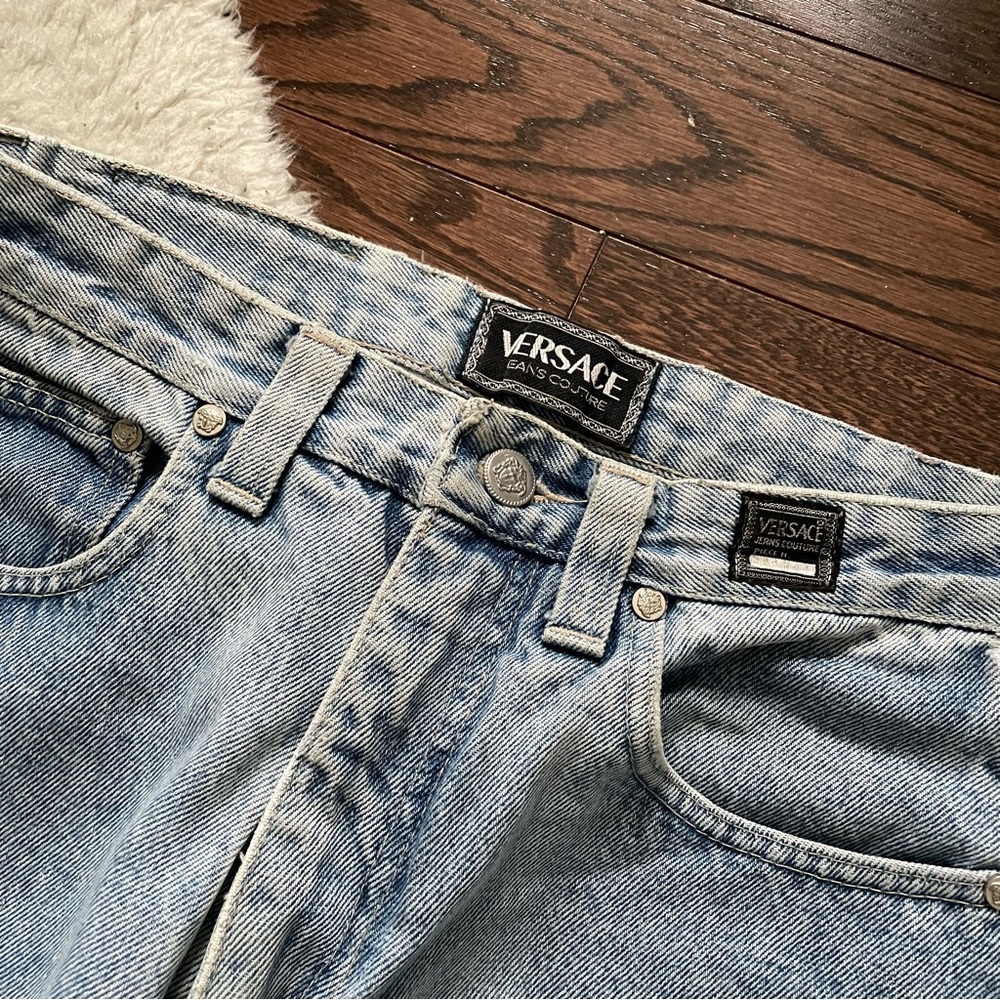 Vtg Gianni Versace Mom Jeans - Picture 4 of 4